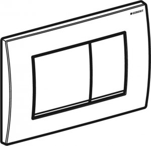 Przycisk spłukujący Geberit Delta 30 do WC chrom połysk (115.137.11.1) 3