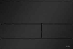 Przycisk spłukujący Tece TECEsqaure II - przycisk spłukujący z metalu do WC, czarny matowy 13