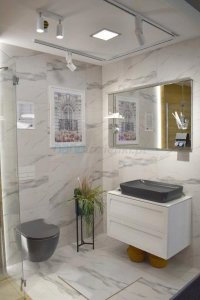 Przycisk spłukujący Tece TECEsquare II - przycisk spłukujący z metalu do WC, biały matowy 5