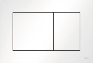 Przycisk spłukujący Tece TECEnow - przycisk spłukujacy do WC, biały antybakteryjny 9