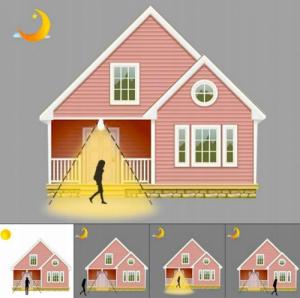 Polux Żarówka LED E27 smart SENSOR 8W WW 308832 Polux 3