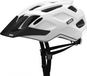 Abus Kask rowerowy Mountk rozmiar L (58-62 cm) biało-czarny 1