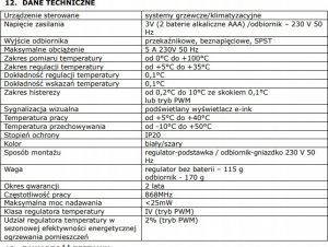 Euroster Regulator bezprzewodowy E4040txrx 2