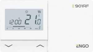 Engo Programowany, bezprzewodowy regulator temperatury E901RF 15