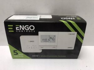 Engo Programowany, bezprzewodowy regulator temperatury E901RF 21