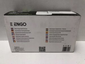 Engo Programowany, bezprzewodowy regulator temperatury E901RF 22