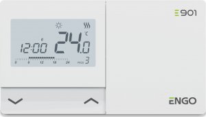 Engo Programowany, bezprzewodowy regulator temperatury E901RF 4