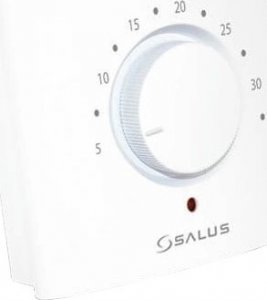 Salus Bezprzewodowy, natynkowy, elektroniczny regulator temperatury sieci ZigBEE -dobowy . 2xAA, biały 5
