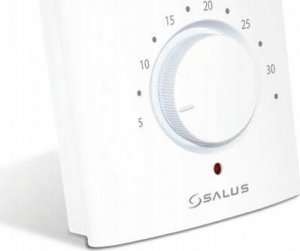 Salus Bezprzewodowy, natynkowy, elektroniczny regulator temperatury sieci ZigBEE -dobowy . 2xAA, biały 6