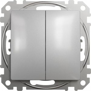 Schneider Electric Sedna Design Łącznik świecznikowy srebrne aluminium SDD113105 1