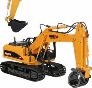 HUINA Mocna koparka zdalnie sterowana 2w1 6