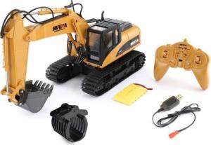 HUINA Mocna koparka zdalnie sterowana 2w1 9