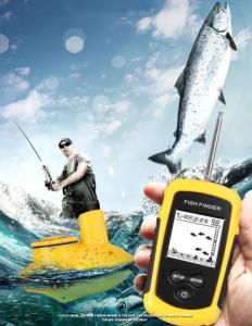 Lucky ECHOSONDA SONAR BEZPRZEWODOWY FFW1108-1 LUCKY RYB 4