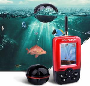Lucky Echosonda Sonar Bezprzewodowy Kolorowy Wyświetlacz 5
