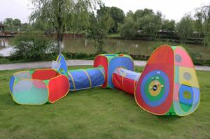 NAMIOT DLA DZIECI Z PIŁECZKAMI 5w1 TUNELE + TARCZA 3