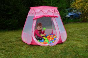 NAMIOT DLA DZIECI DOMEK DO OGRODU SAMOROZKŁADAJĄCY 3