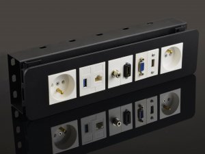 Javel Obudowa n/t M45 2x2M biały JL-02-O2M-1 10