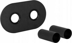 Vario Term Zestaw instalacyjny ALL IN ONE, TWINS kąt. prawy, czarny mat (pex) 26