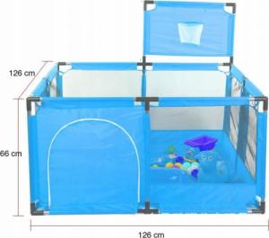 KOJEC DLA DZIECKA 126 x 126 CM SUCHY BASEN 2