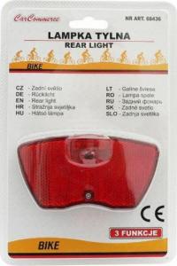 Carcommerce Lampka do roweru tył - 3 LED - do bagażnika 2