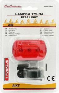 Carcommerce Lampka do roweru tył - 3 LED - do sztycy 2