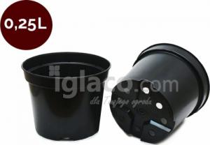 Kłoda Doniczka okrągłe 100 szt/ fi 9 cm/ 0,25 L cz. 1