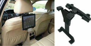 Uchwyt Carcommerce do tabletu samochodowy na zagłówek Premium czarny 7" - 10" 2