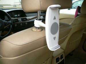 Uchwyt Carcommerce samochodowy do tabletu na zagłówek Bono biały 7" - 15" 2