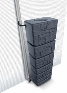 Prosperplast Zbiornik na deszczówkę Tower Stone antracyt 500L 3