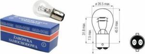 Carcommerce ŻARÓWKA 12V 21/5W BAY15D 1