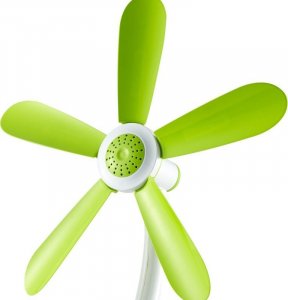 Wentylator Volteno Wentylator biurkowy 7W biało zielony VO1935 2