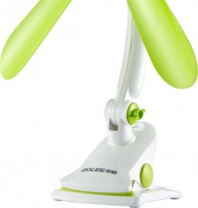 Wentylator Volteno Wentylator biurkowy 7W biało zielony VO1935 3