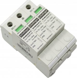 Bemko OGRANICZNIK PRZEPIĘĆ 3P DC 1000V KLASY T2 SCHELINGER 8