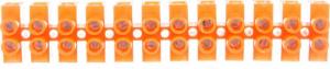 GTV Złączka zaciskowa 12-torowa 2,5mm2 3A pomarańczowa lz-25 LZ-25MM00-00 1