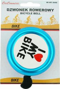 Carcommerce Dzwonek do roweru - My Bike - niebieski 2
