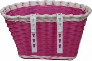 Carcommerce Koszyk na rower dziecięcy przedni - różowy 2