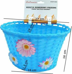 Carcommerce Koszyk na rower dziecięcy przedni - niebieski 3