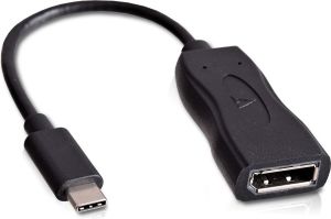 Kabel USB V7 USB-C - DisplayPort Czarny (V7UCDP-BLK-1E) 1