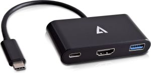 Adapter USB V7 USB C - HDMI (V7UCHDMI-HUB-BLK-1E) 1