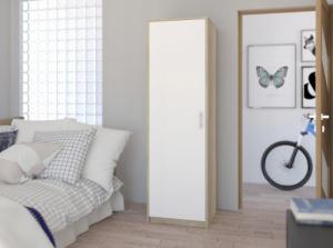 Mobene NOWOCZESNA SZAFA REGAŁ SŁUPEK SONOMA MIX U-42 3