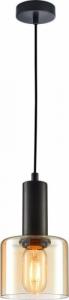 Lampa wisząca Italux Lampa wisząca SANTIA PND-65342-1-BK+AMB Italux 1