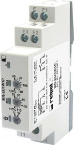 Relpol Przekaźnik nadzorczy napięcia 1P 24V AC/DC, 230V AC w jednej fazie MR-EU1W1P 2613071 1