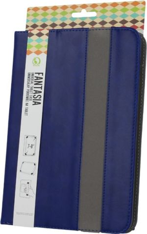 Etui na tablet GreenGo Fantasia do 7-8'' Granatowe (GSM012860) 5
