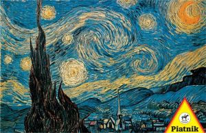 Piatnik Van Gogh, Gwiaździsta noc, 1000 elementów (77805) 1