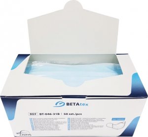 Zarys Zarys Betatex - Maseczki ochronne, jednorazowe, włókninowe - 50 sztuk 12