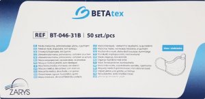 Zarys Zarys Betatex - Maseczki ochronne, jednorazowe, włókninowe - 50 sztuk 13