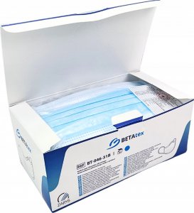 Zarys Zarys Betatex - Maseczki ochronne, jednorazowe, włókninowe - 50 sztuk 19