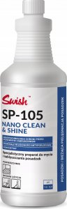 Swish Swish SP-105 Nano&Shine Płyn do mycia i nabłyszczania podłóg, koncentrat 1 l 1