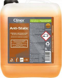 Clinex Clinex Anti-Static - Płyn do mycia powierzchni, antystatyczny - 5 l 1