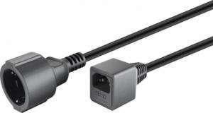 Goobay Kabel przedłużający do UPS IEC C14 0.2m 1